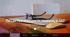 Desktop Screenshot of jeromematthews.com